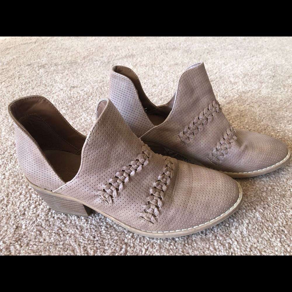 Tan Booties
